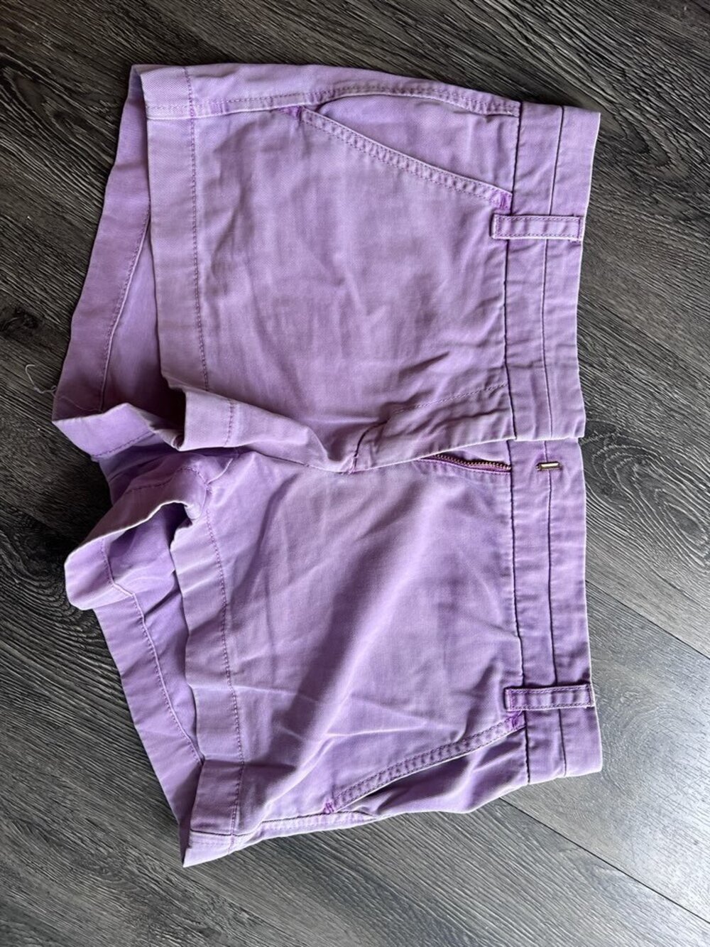 J.Crew Purple Chino Shorts Size 4 Classic Tailored